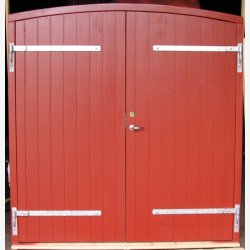  Sidehngt Garage port, med lange hngsler. Fremstillet p ml.