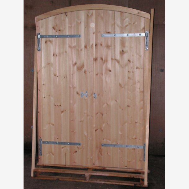  Sidehngt Garage port, med lange hngsler. Fremstillet p ml.