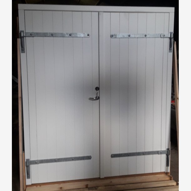  Sidehngt Garage port, med lange hngsler. Fremstillet p ml.