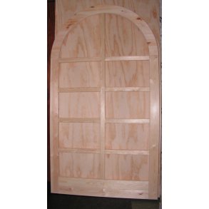 Lager Salg. Fransk Dr med buet top U/Karm. til omg. lev. 