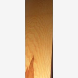 Bnk i Asketr af en massiv planke. 34 x 215 cm ( B x L ) 