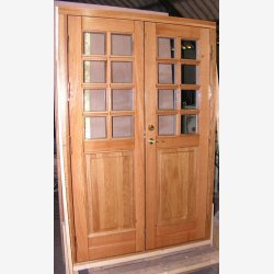  Dobbelte Facade Dre i massiv Eg. Fremstilles p ml.